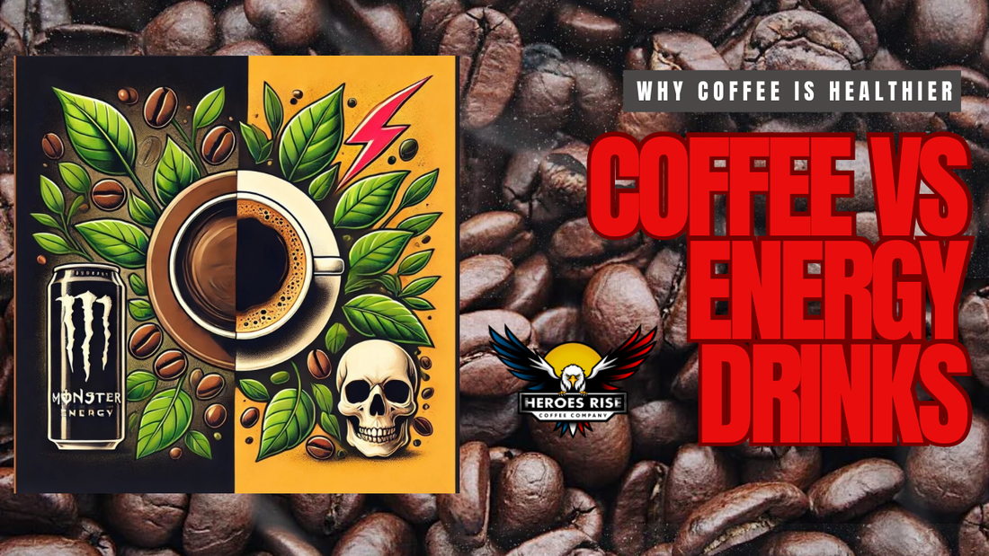 Why Coffee Is Healthier Option Than Energy Drinks