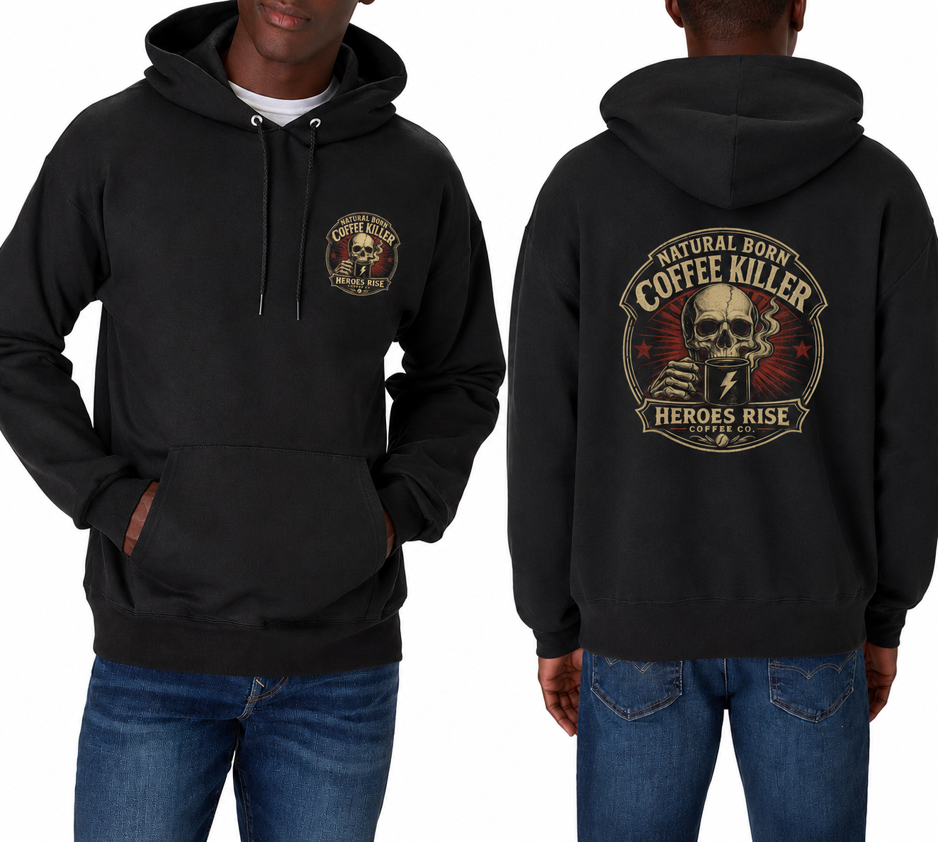 Natural Born Coffee Killer Hoodie