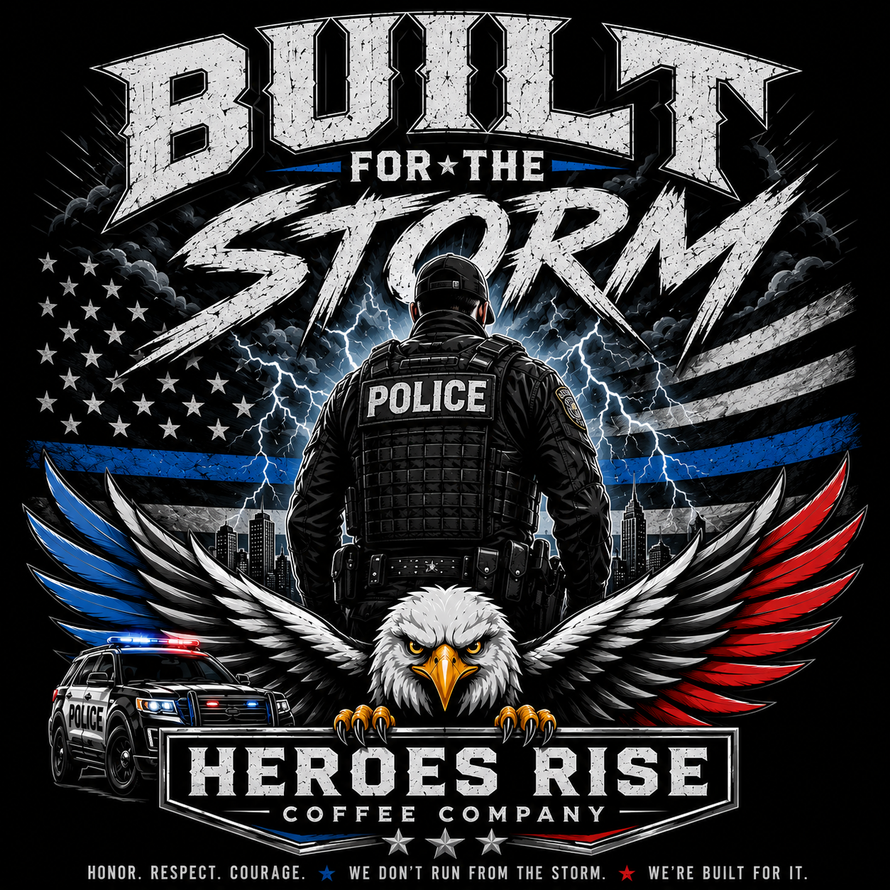 Built For The Storm Sticker