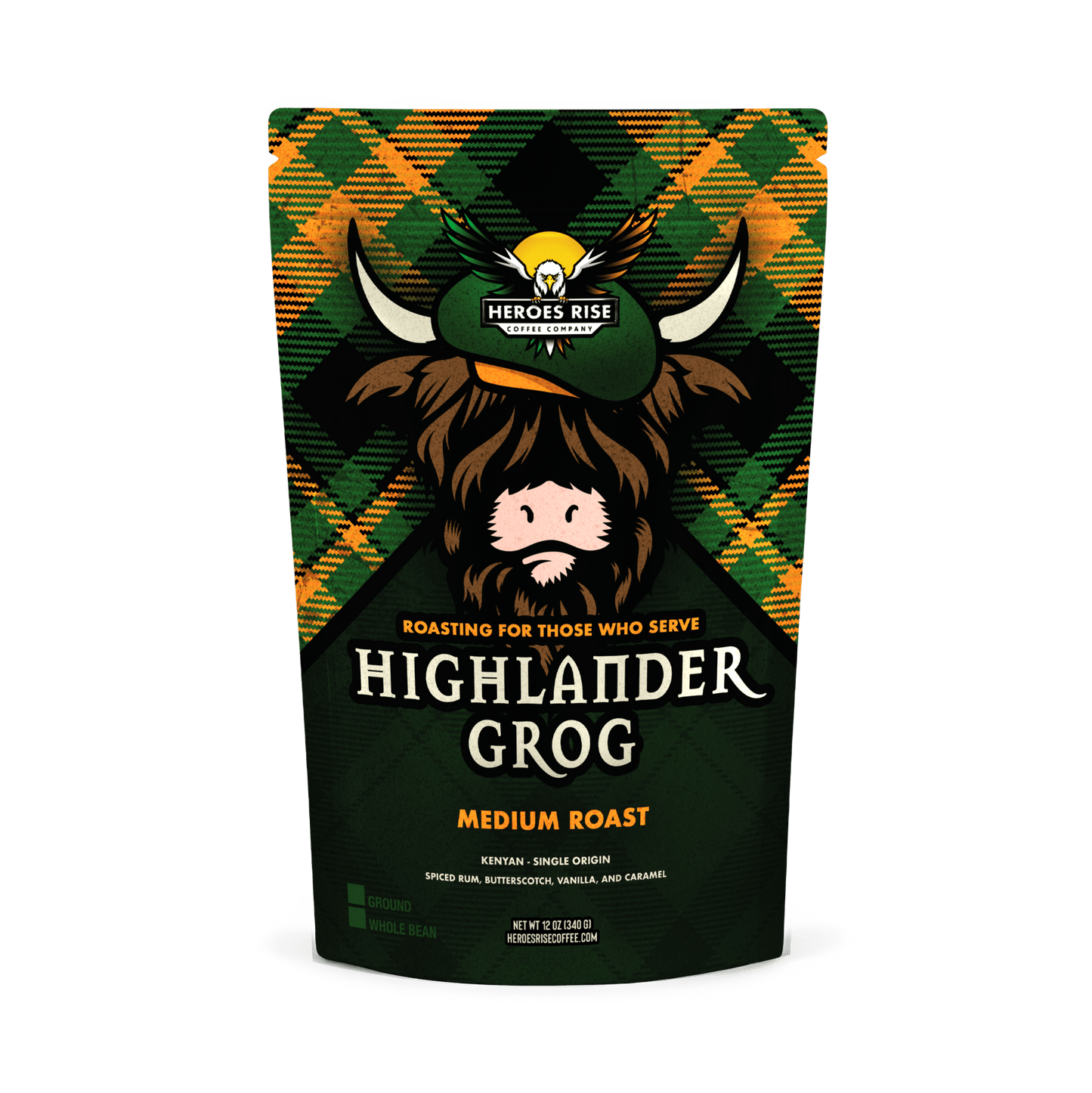 Highlander Grog Coffee - Heroes Rise Coffee Company