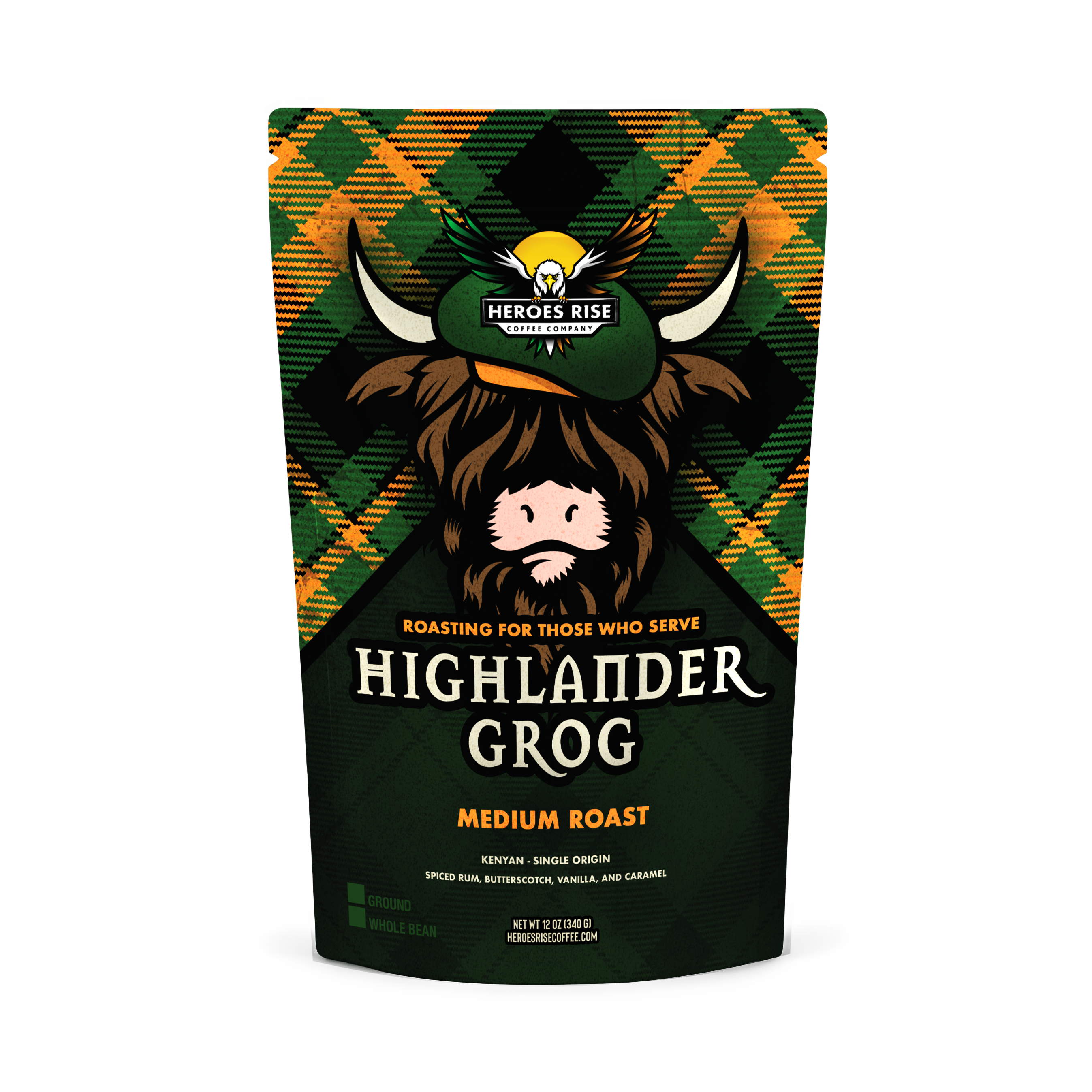Highlander Grog Coffee – Heroes Rise Coffee Company
