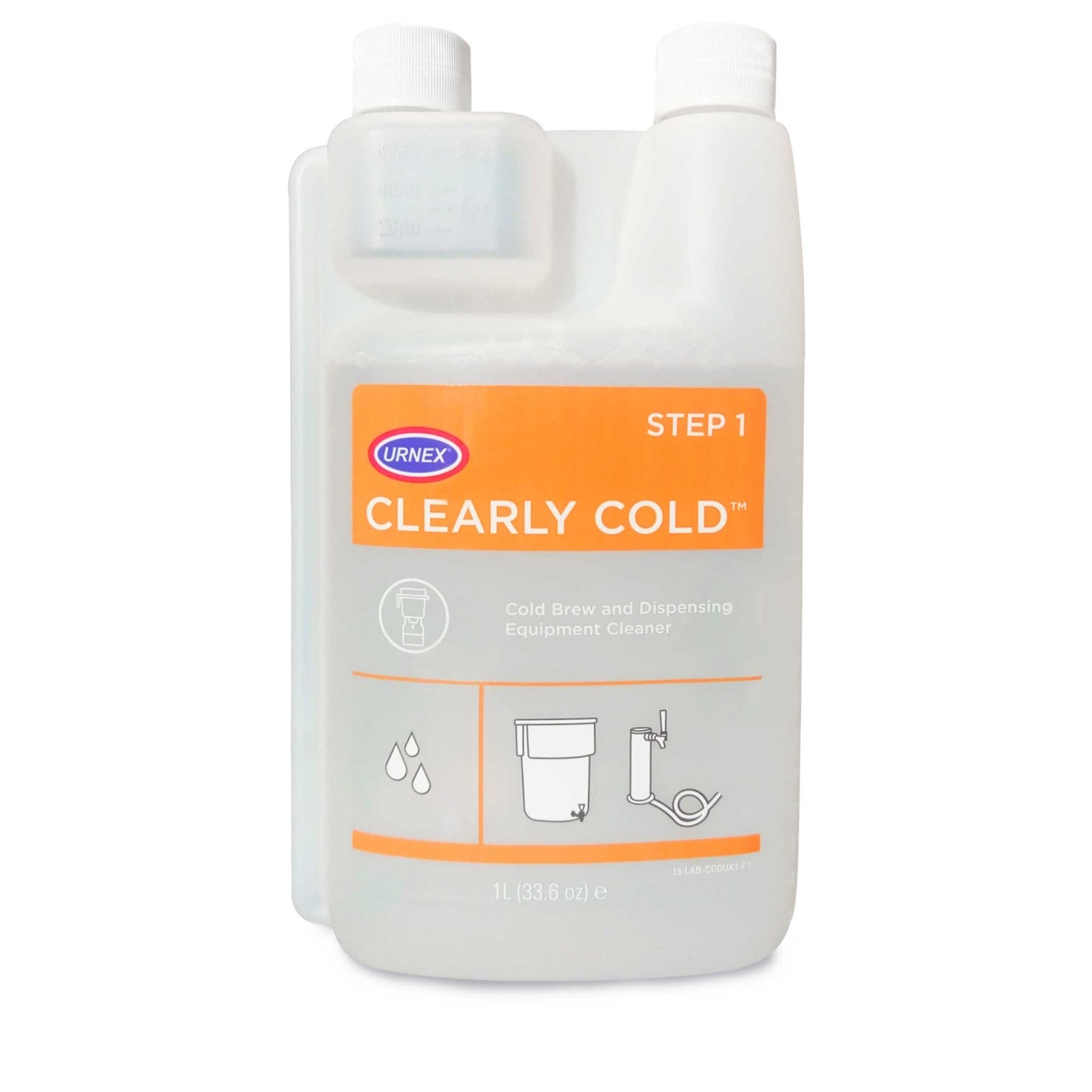 Urnex Clearly Cold – Cold Brew Coffee Equipment Cleaner – 32 fl oz - Heroes Rise Coffee Company