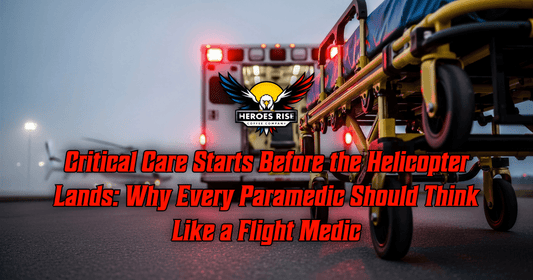 Critical Care Starts Before the Helicopter Lands: Why Every Paramedic Should Think Like a Flight Medic - Heroes Rise Coffee Company