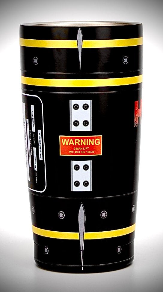 20oz HELLFIRE Guided Missile Tumbler - Military Inspired - Insulated Drinkware - Heroes Rise Coffee Company