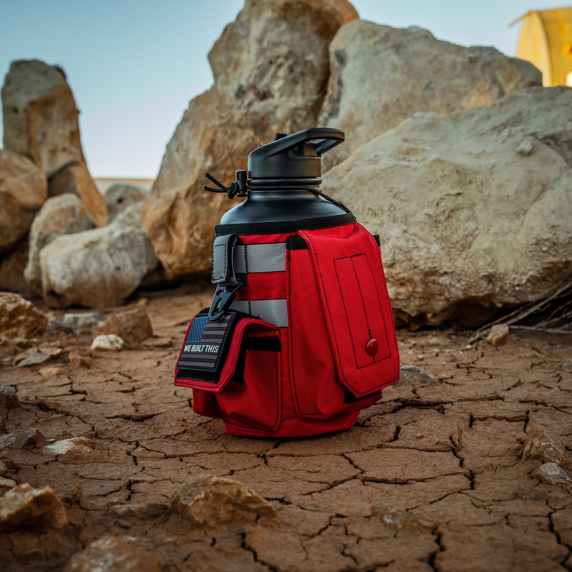 64oz Iron Workforce Bottles - Heroes Rise Coffee Company