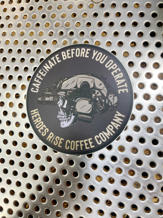 Caffeine Operator Sticker