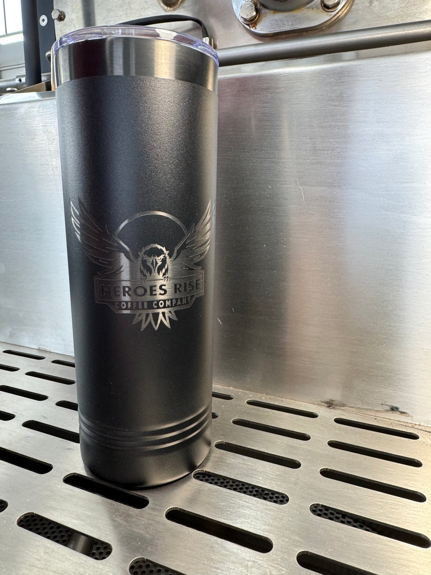 Black Slim Tumbler