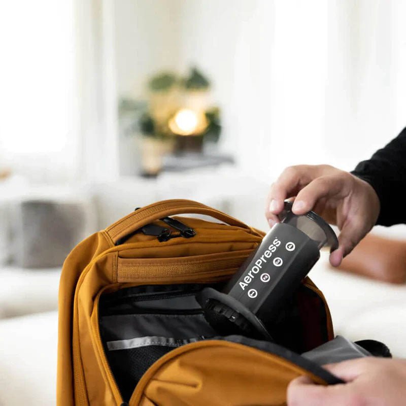 AeroPress Coffee Maker - The Original 3-in-1 Coffee Brewer for Home, Travel & Adventure - Heroes Rise Coffee Company