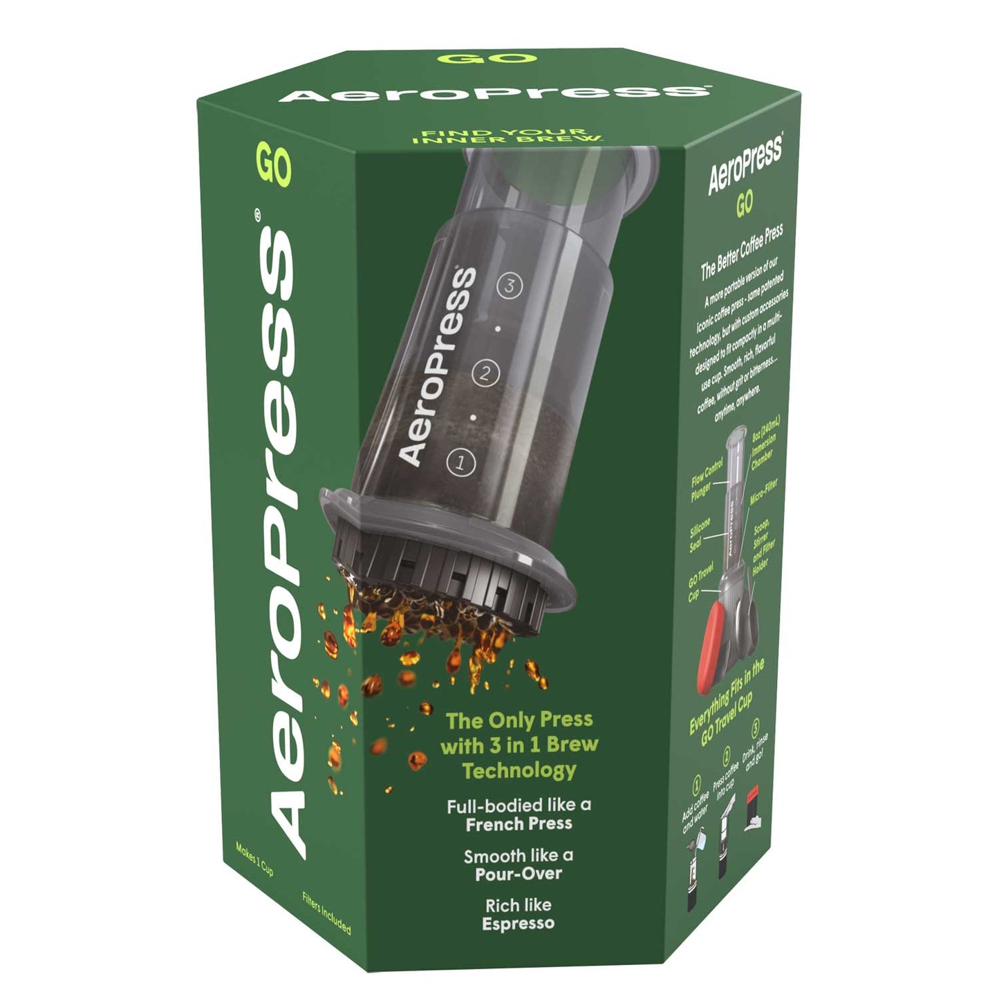 AeroPress Go Coffee Maker - Heroes Rise Coffee Company