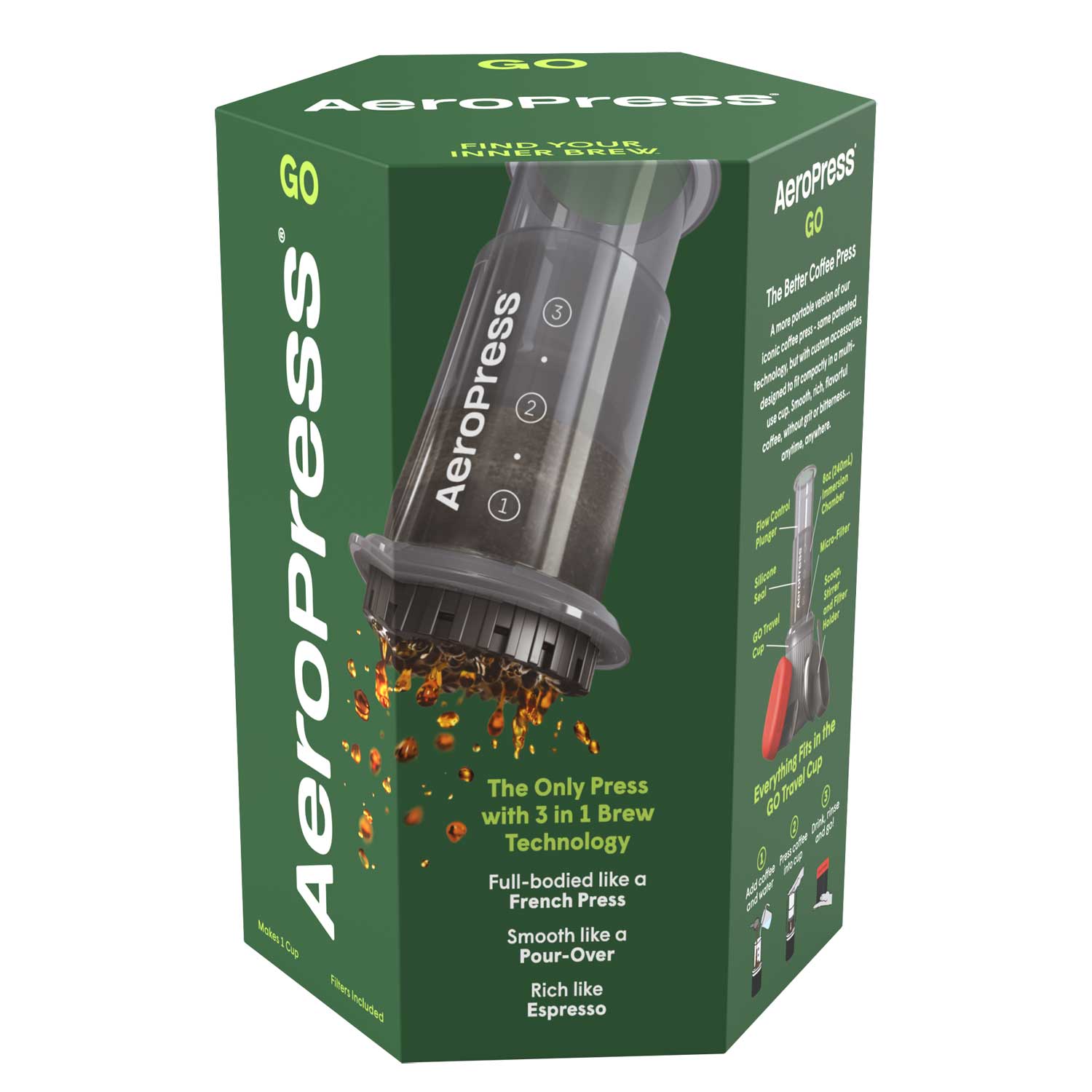 AeroPress Go Coffee Maker - Heroes Rise Coffee Company