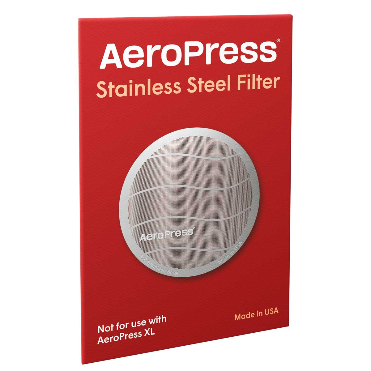 AeroPress Standard Stainless Steel Reusable Filter - Heroes Rise Coffee Company