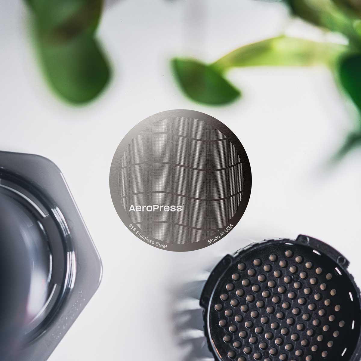 AeroPress Standard Stainless Steel Reusable Filter - Heroes Rise Coffee Company
