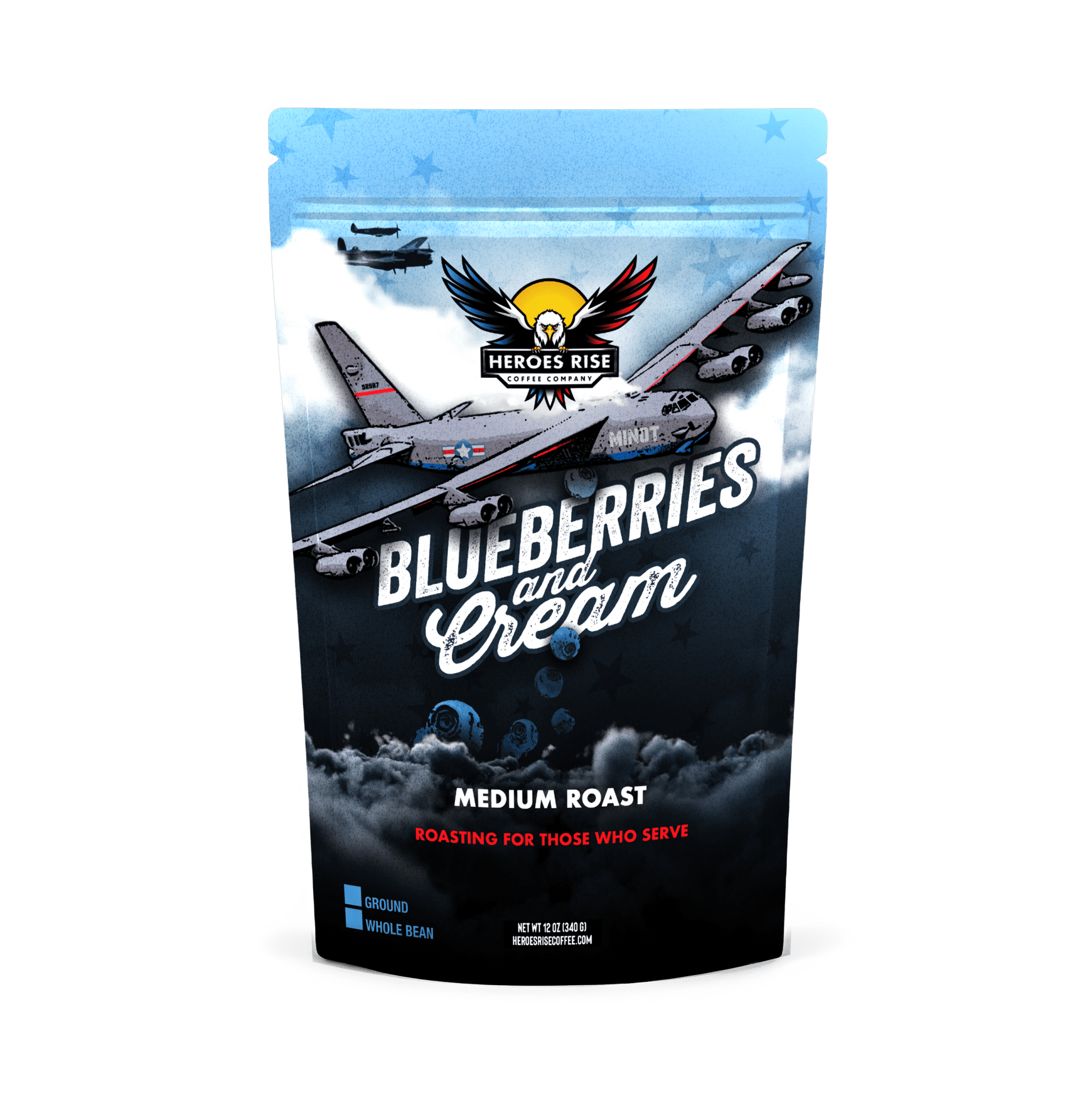B52 Blueberries & Cream Coffee - Heroes Rise Coffee Company