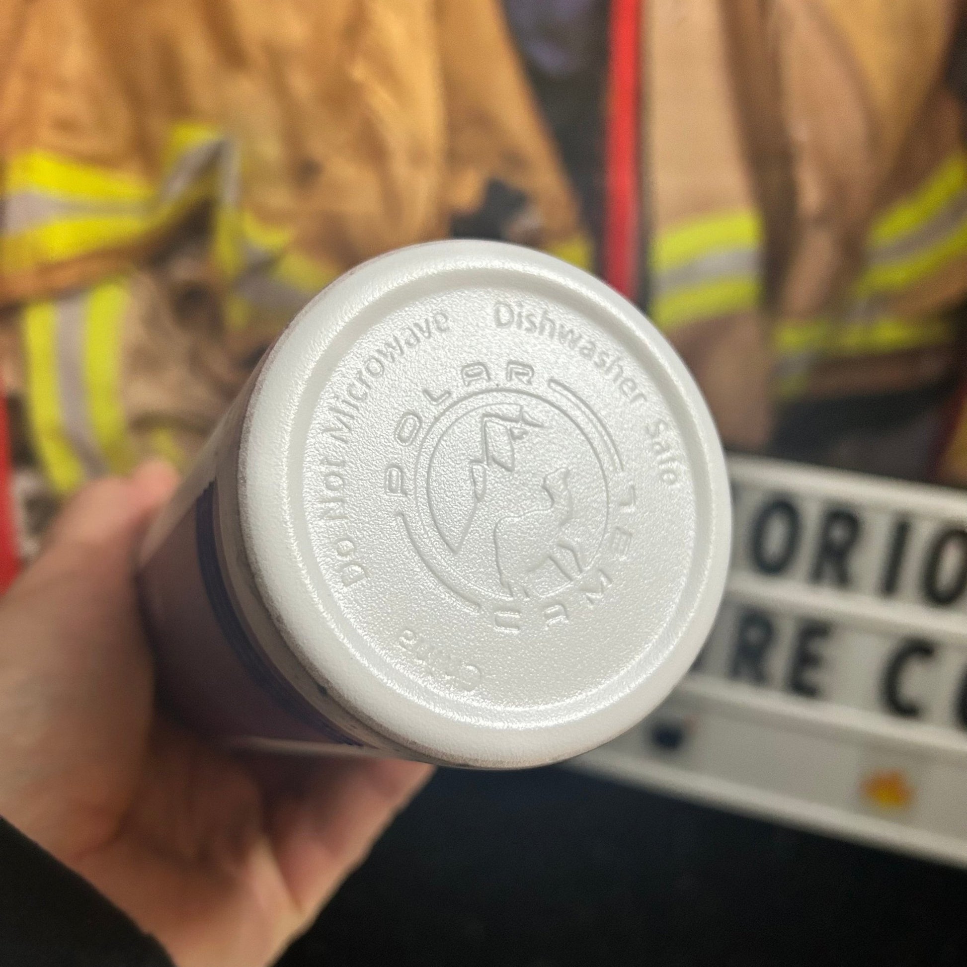 Disinfecting Purple Wipes Tumbler - Heroes Rise Coffee Company