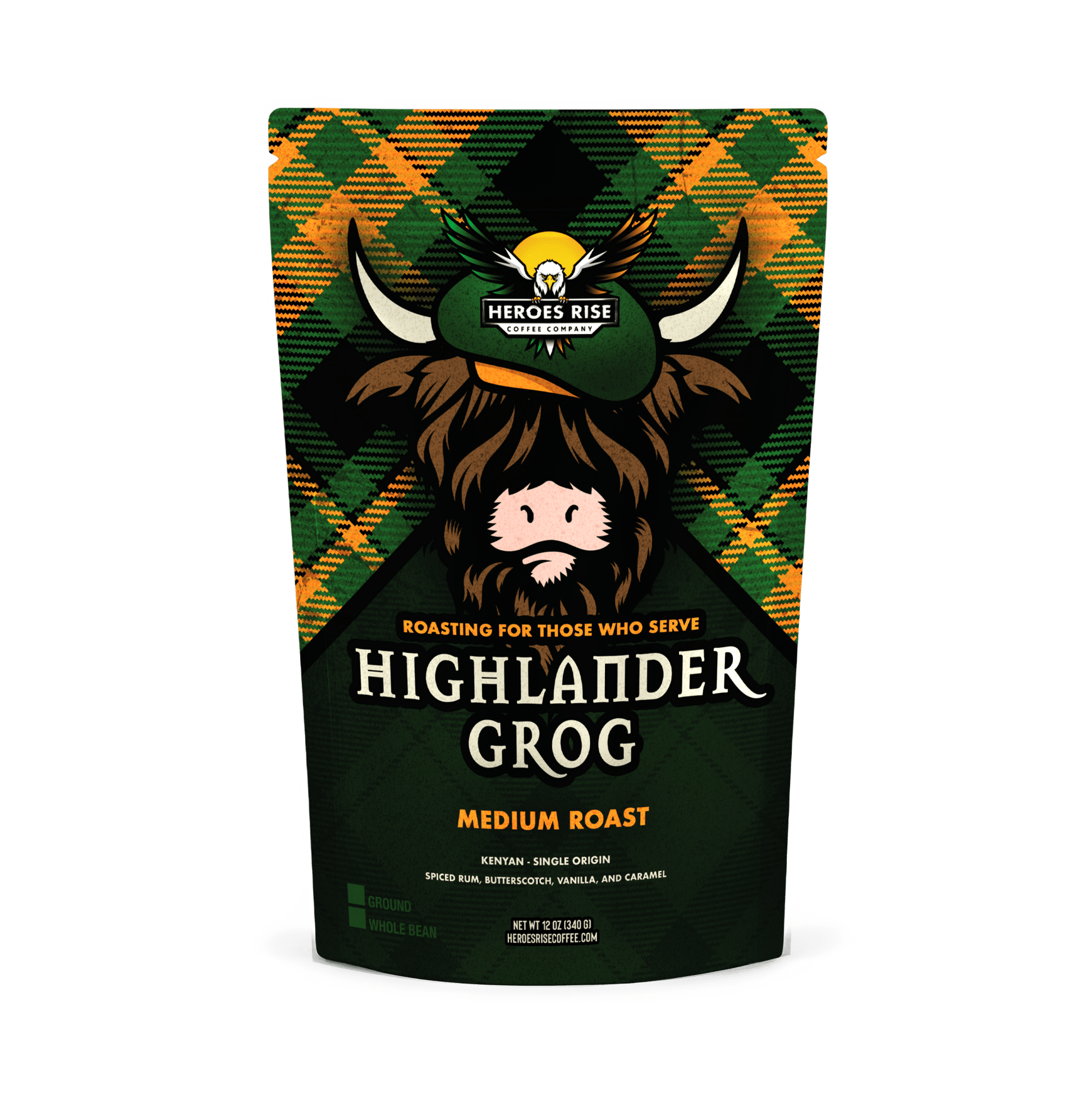 Highlander Grog Coffee - Heroes Rise Coffee Company