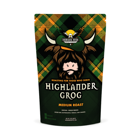 Highlander Grog Coffee - Heroes Rise Coffee Company