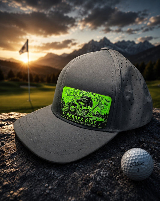 HRCC Golf Squad Hat - Heroes Rise Coffee Company