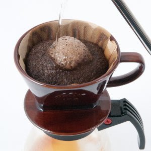Kalita Style 102 Ceramic Coffee Dripper - Brown - Heroes Rise Coffee Company