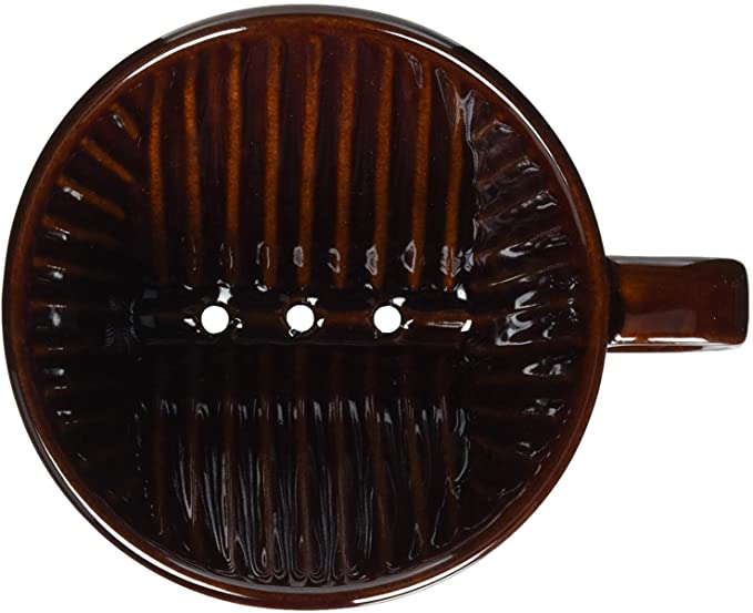 Kalita Style 102 Ceramic Coffee Dripper - Brown - Heroes Rise Coffee Company
