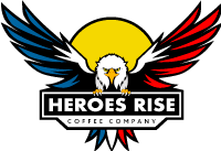 Grey Heroic Tumbler 16 oz – Heroes Rise Coffee Company