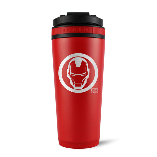 Officially Licensed Iron Man 26oz Ice Shaker - Heroes Rise Coffee Company