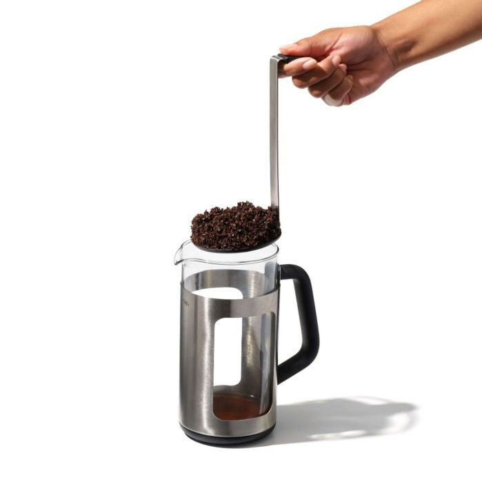 OXO 8-Cup French Press with Grounds Lifter - Heroes Rise Coffee Company