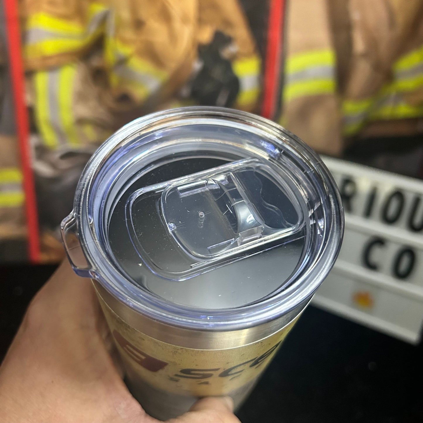 SC8TT Safety Stainless Steel Tumbler - Heroes Rise Coffee Company
