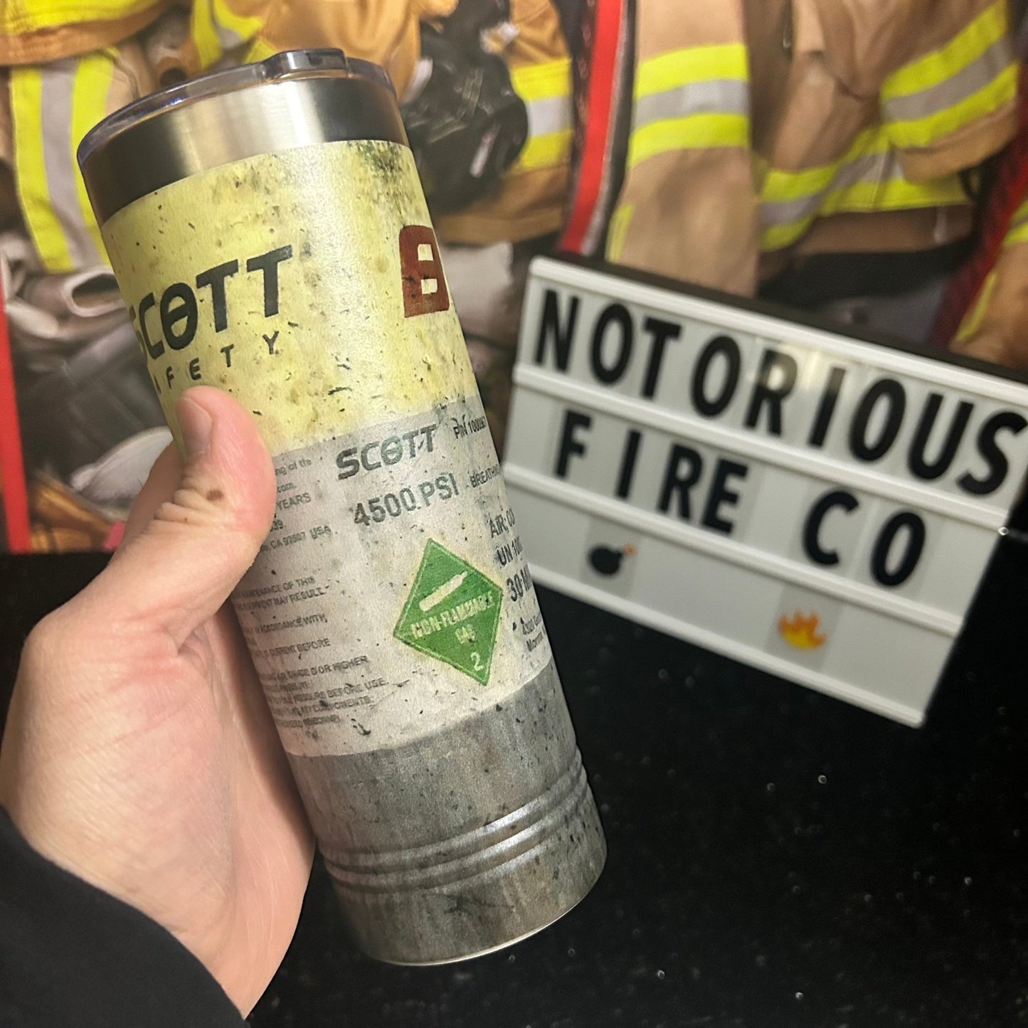 SC8TT Safety Stainless Steel Tumbler - Heroes Rise Coffee Company