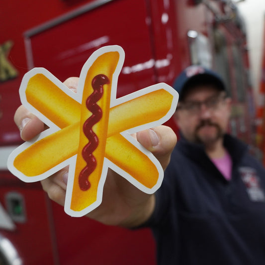 Star of "French Fries" Life Sticker - Heroes Rise Coffee Company