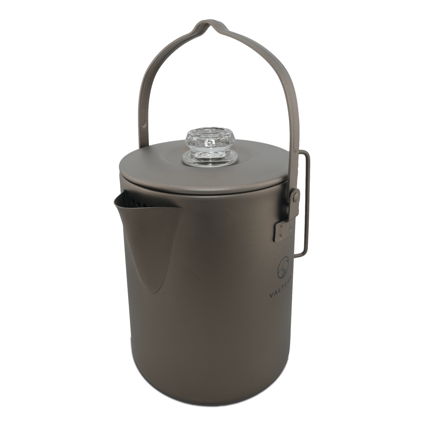 Titanium Coffee Percolator Taste Coffee, Not Metal · 1.5L · 6 Cups · 395g Ultralight - Heroes Rise Coffee Company