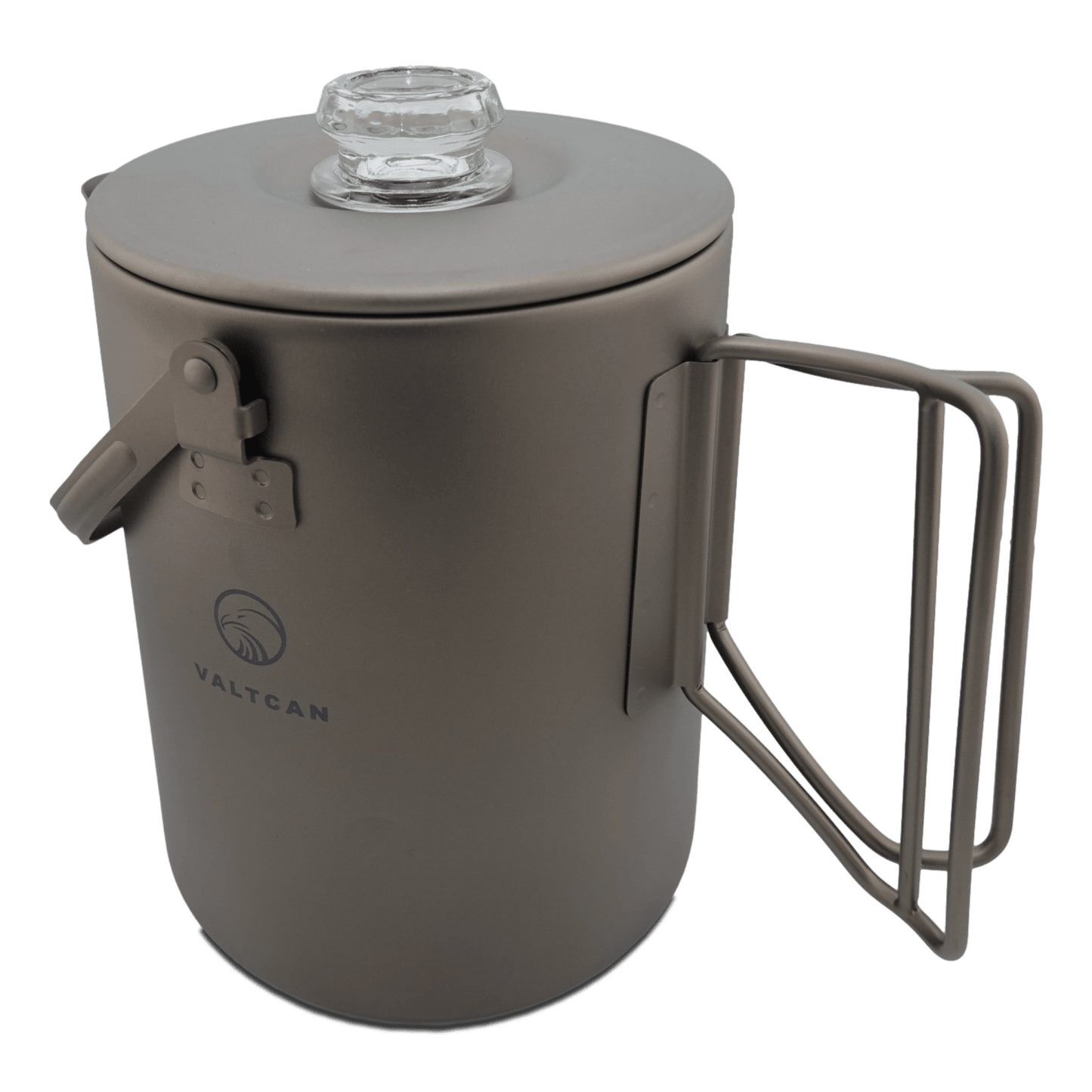 Titanium Coffee Percolator Taste Coffee, Not Metal · 1.5L · 6 Cups · 395g Ultralight - Heroes Rise Coffee Company