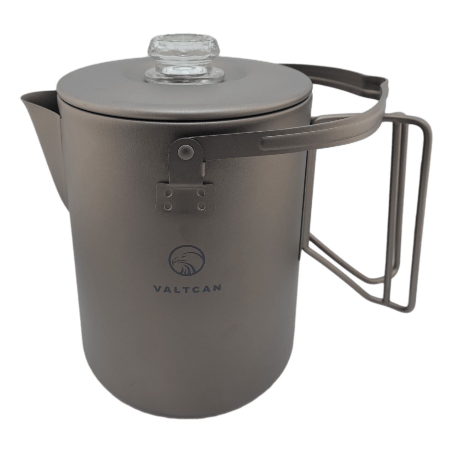 Titanium Coffee Percolator Taste Coffee, Not Metal · 1.5L · 6 Cups · 395g Ultralight - Heroes Rise Coffee Company