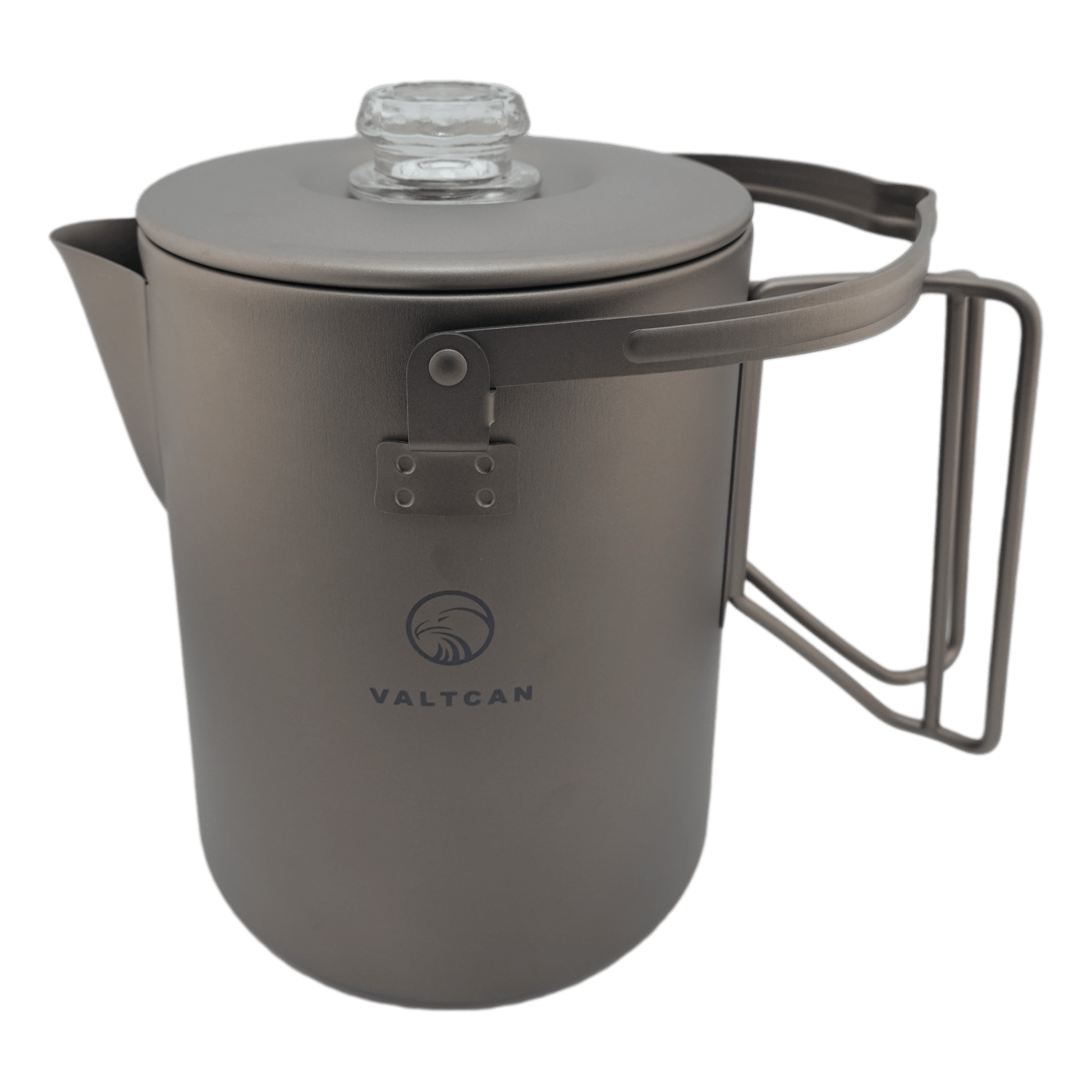 Titanium Coffee Percolator Taste Coffee, Not Metal · 1.5L · 6 Cups · 395g Ultralight - Heroes Rise Coffee Company