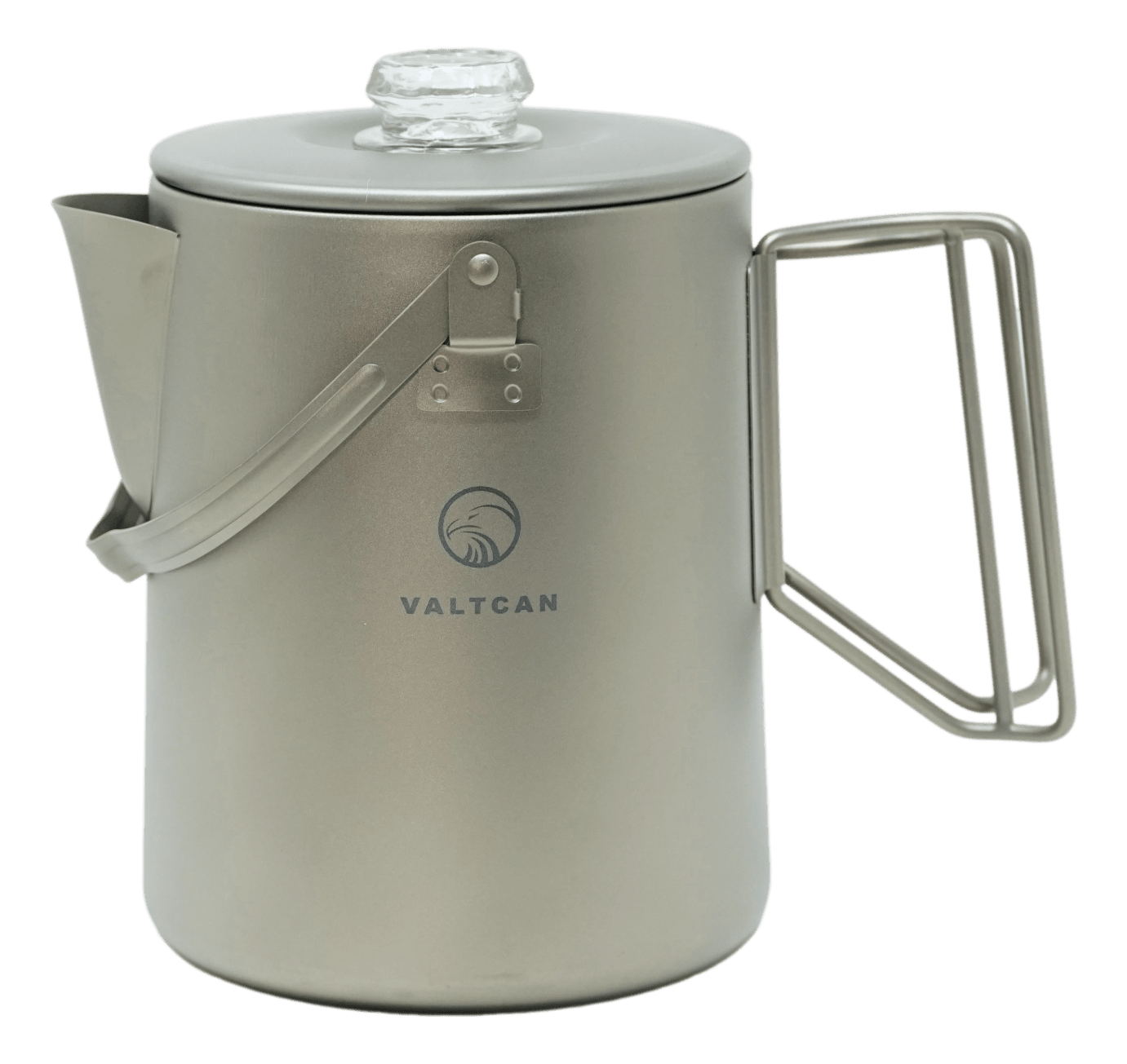 Titanium Coffee Percolator Taste Coffee, Not Metal · 1.5L · 6 Cups · 395g Ultralight - Heroes Rise Coffee Company