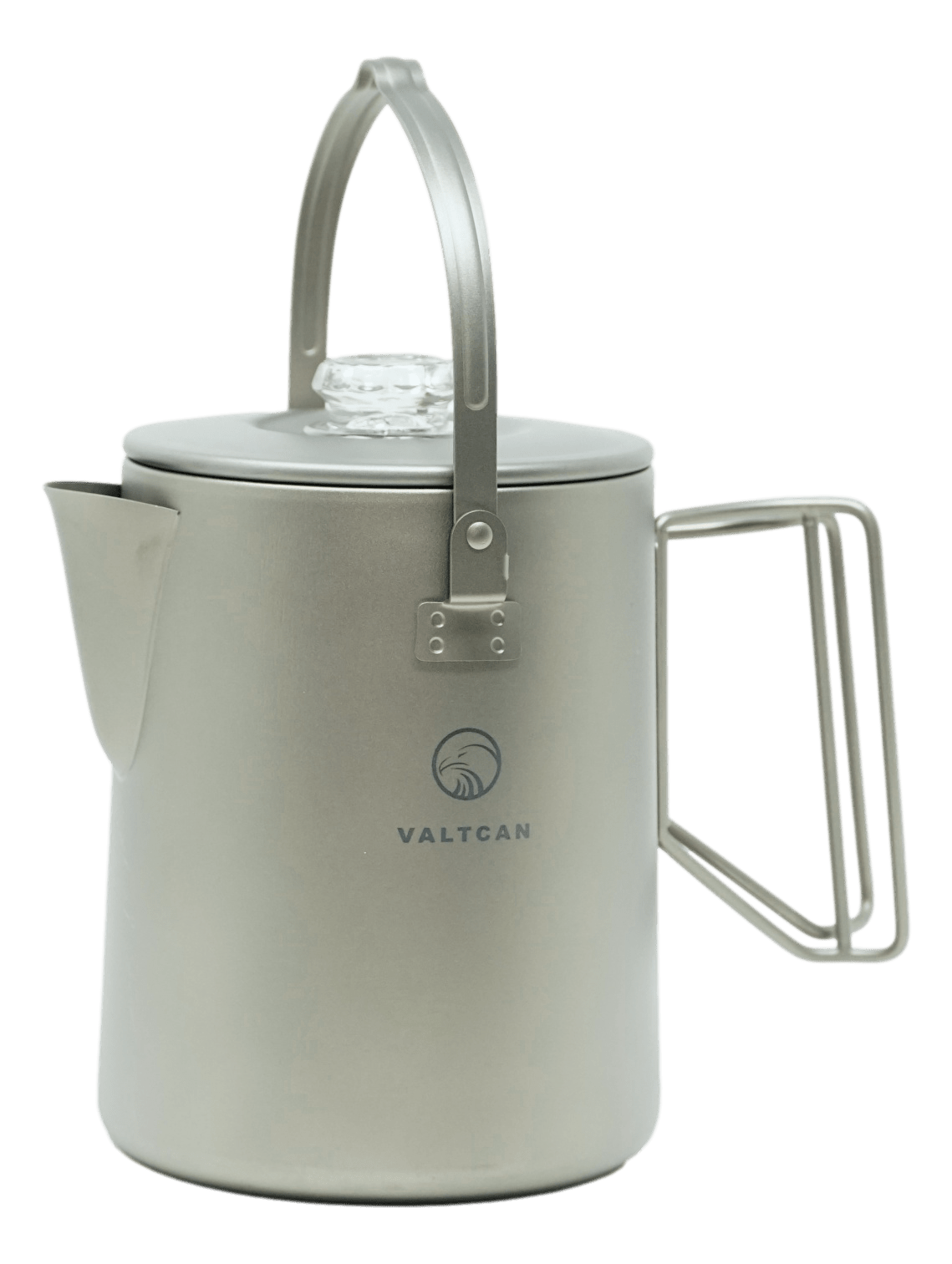 Titanium Coffee Percolator Taste Coffee, Not Metal · 1.5L · 6 Cups · 395g Ultralight - Heroes Rise Coffee Company