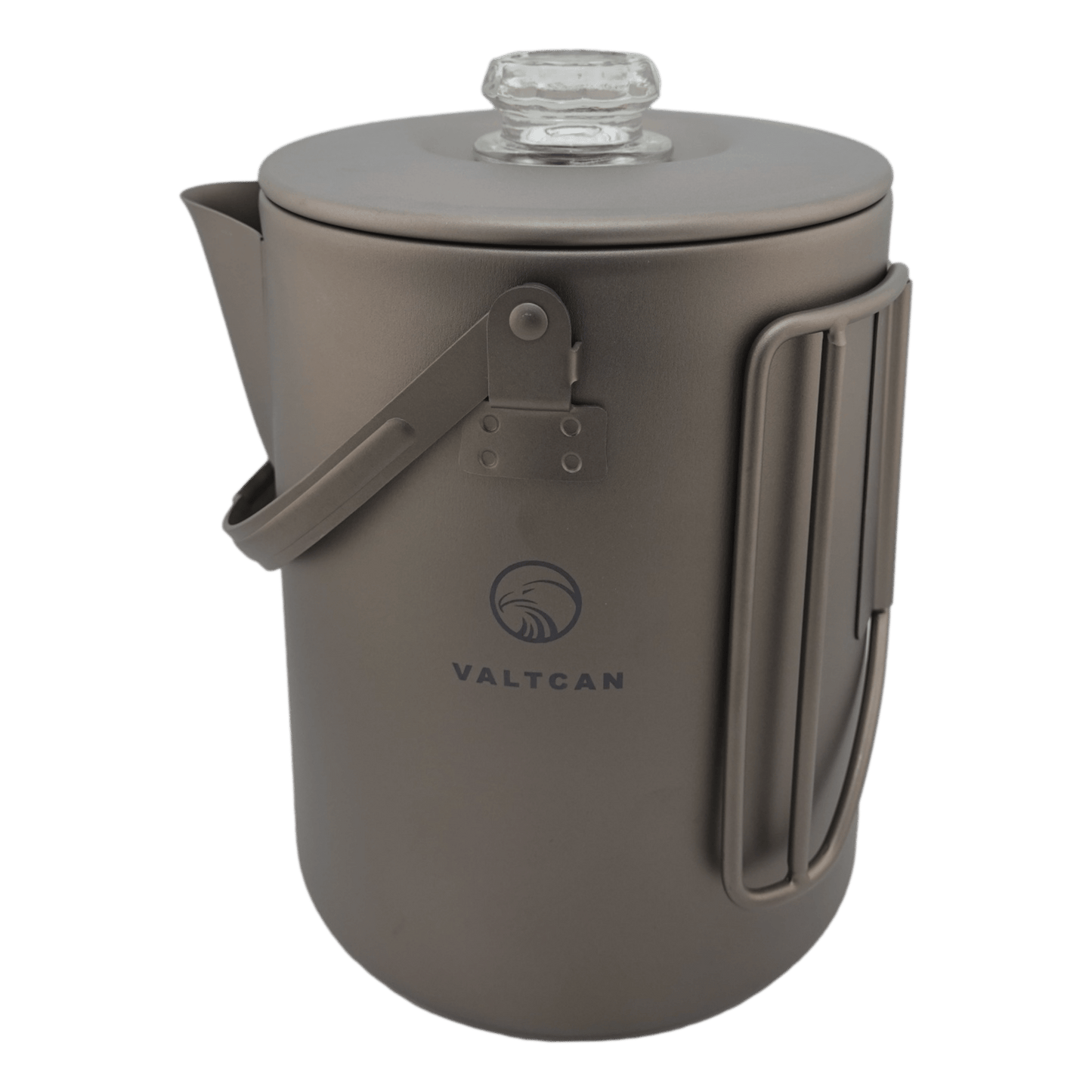 Titanium Coffee Percolator Taste Coffee, Not Metal · 1.5L · 6 Cups · 395g Ultralight - Heroes Rise Coffee Company