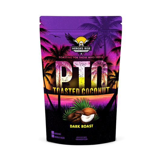 Toasted Coconut Coffee (PTO) - Heroes Rise Coffee Company