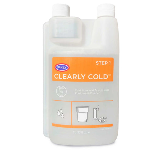 Urnex Clearly Cold – Cold Brew Coffee Equipment Cleaner – 32 fl oz - Heroes Rise Coffee Company