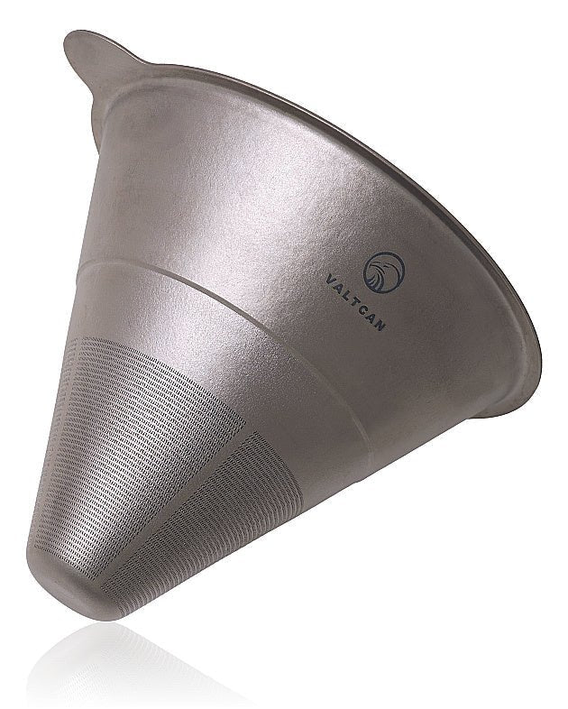 Valtcan Titanium Pour Over Coffee Set - Your Last Paper Filter Was Yesterday. 10,000+ laser-cut slots · Borosilicate glass carafe · Brews coffee & tea - Heroes Rise Coffee Company